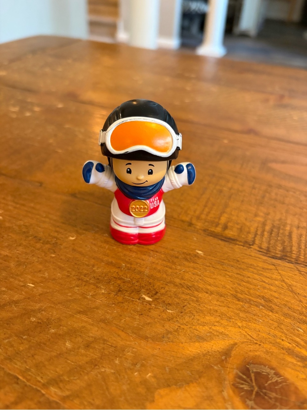 Fisher Price Little People 2022 Olympics women’s skier as is